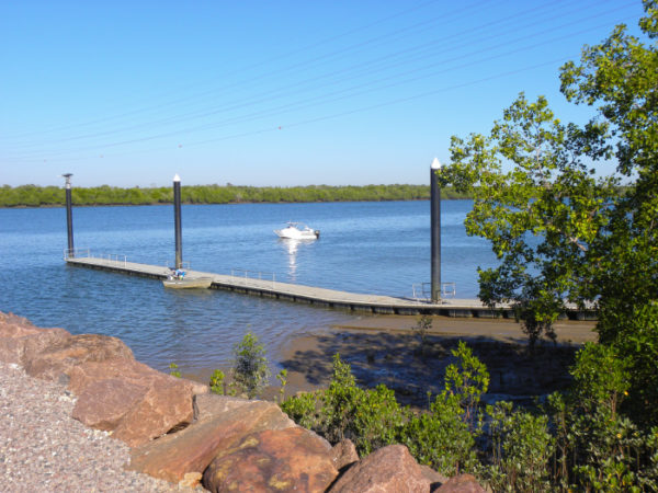 Elizabeth River boat ramp